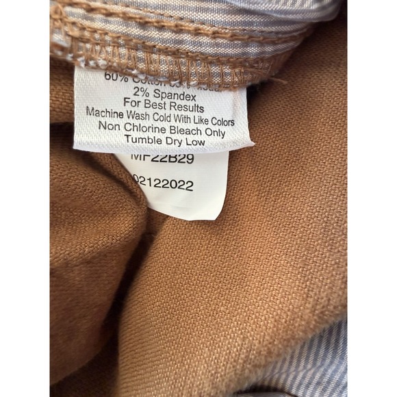 Peter Millar Superior Soft Corduroy Pants Straight Crown Brown MF24B29 Sz 35 - Picture 6 of 6